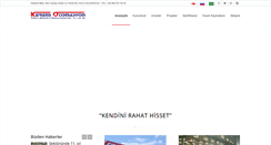 Desktop Screenshot of keremotomasyon.com